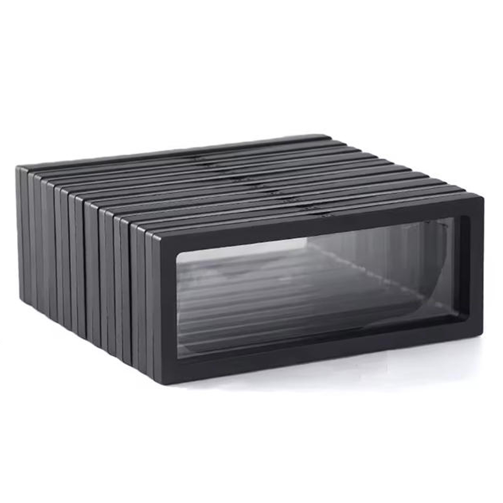 Jewelry And Watches Box - Nero 10 pezzi, Espositore a Cornice