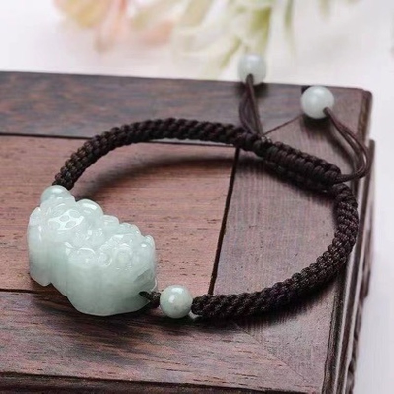 Jewelry & Watches Vitopoulos Reviews - Bracciale Pixiu in Giadeite Naturale di