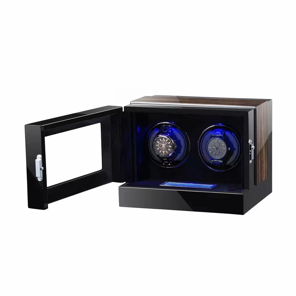 Automatic Watch Winder - Scatola Protettiva di Lusso per 2
