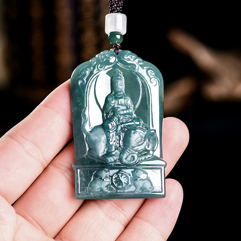 Jewelry & Watches Vitopoulos Reviews - Collana con Ciondolo Guanyin in Giadeite