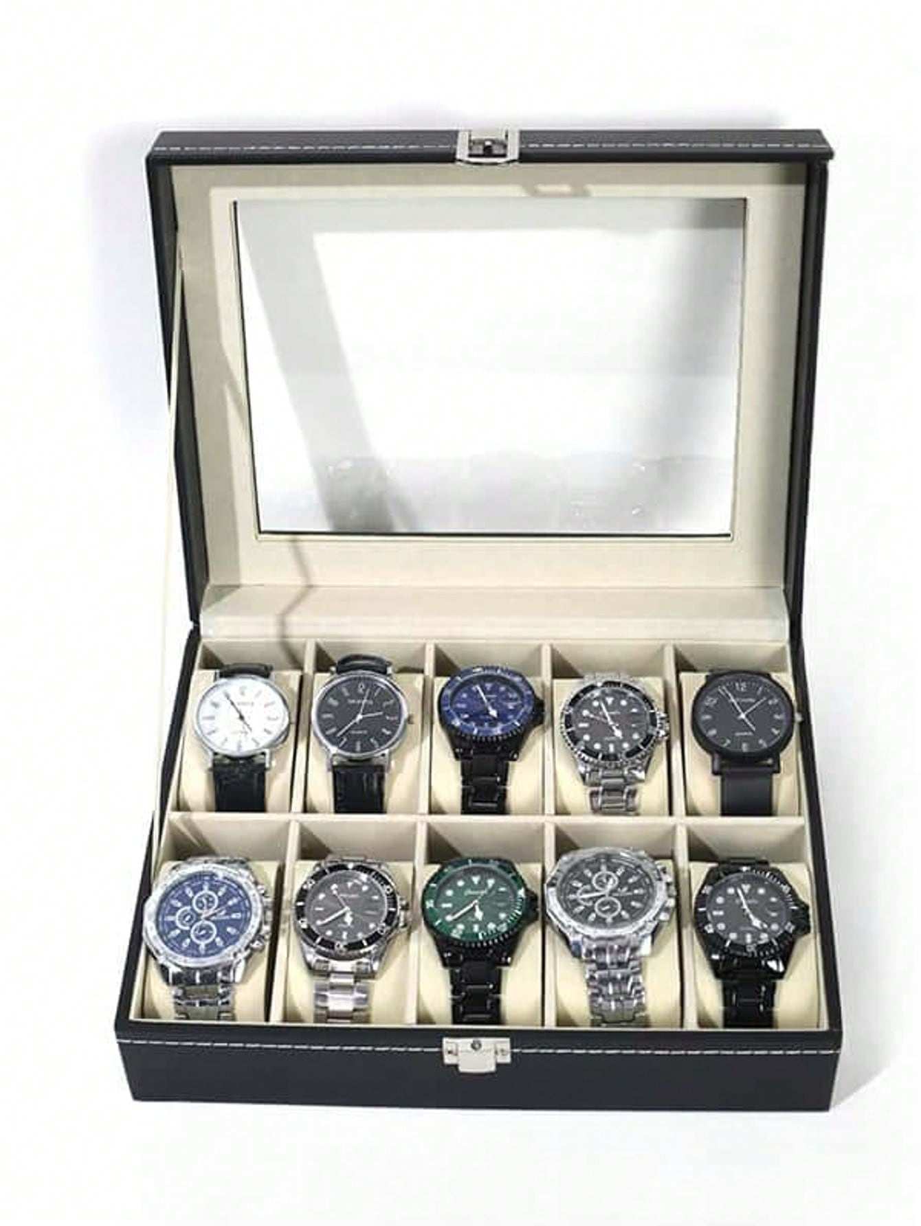 Jewelry Watches Men - Scatola Porta Orologi in Pelle con
