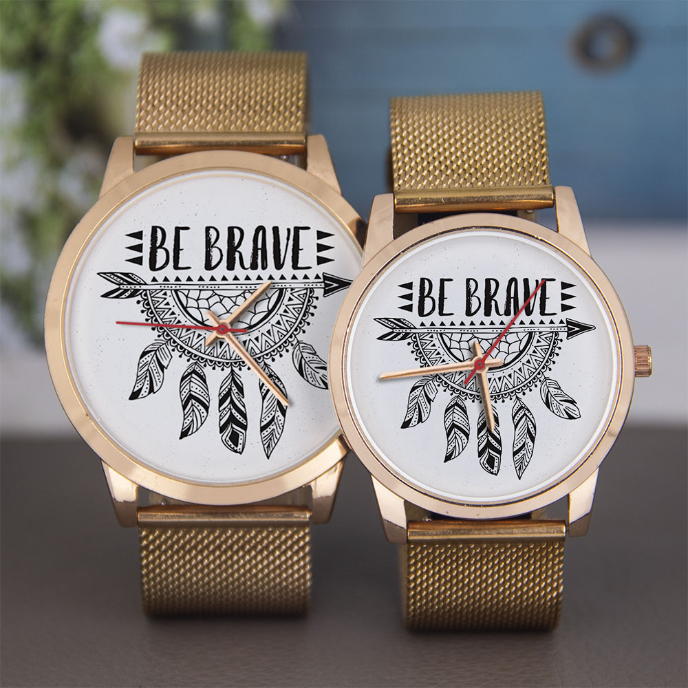 Rose Gold Bracelet - Arrow Cool Gift 45/38mm Orologio in