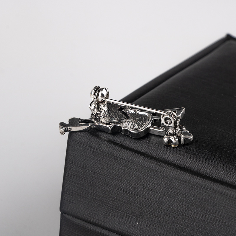 Spilla per violino in cristall - Vintage Brooch Pin recensione e prezzo