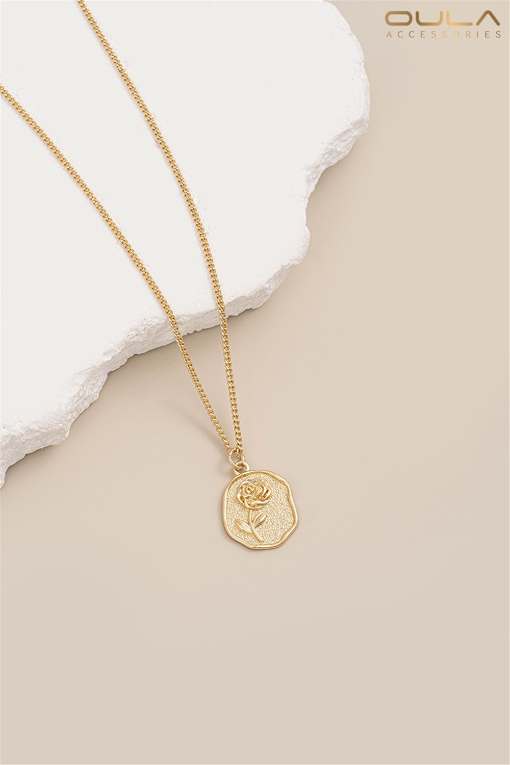 1 Pezzo Ciondolo Rotondo in Or - Rose Gold Bracelet recensione e prezzo