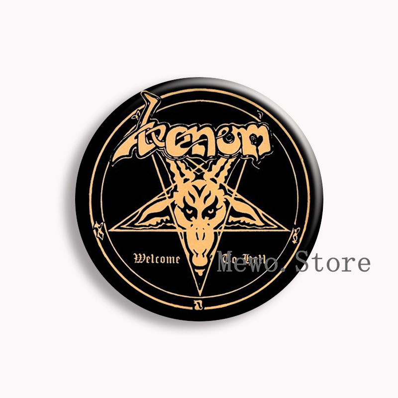 Rock Mayhem Band Spilla con bo - Vintage Brooch Pin recensione e prezzo
