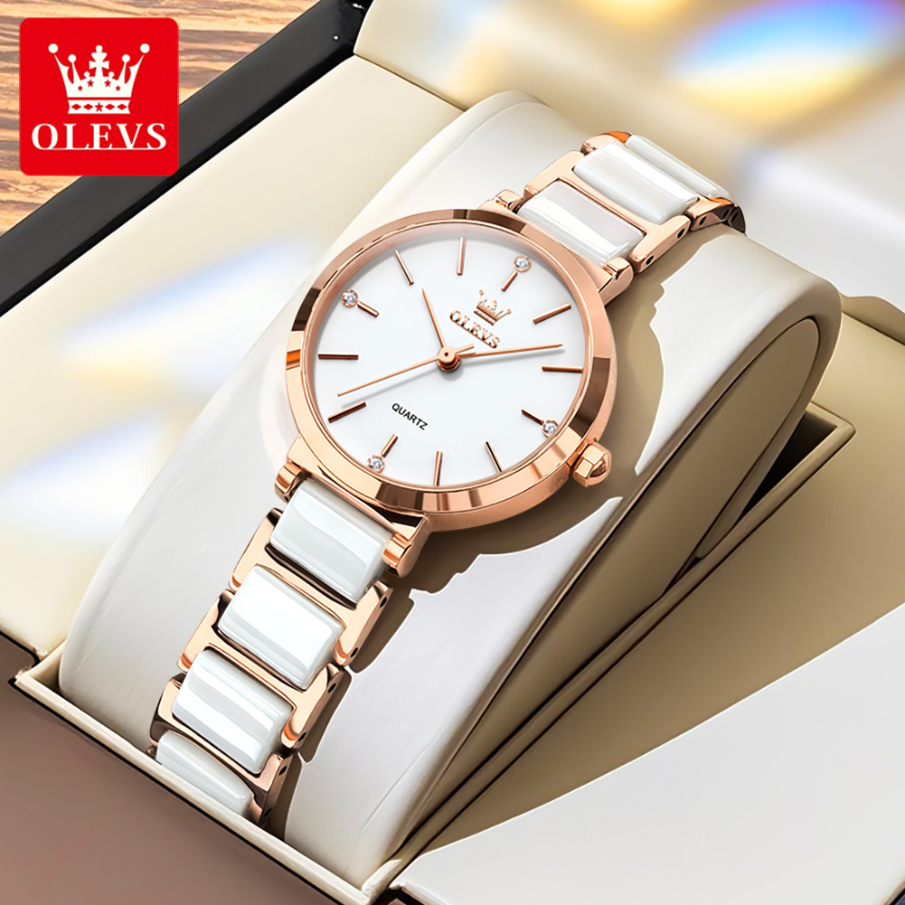 OLEVS Orologio da donna 5877 O - Watches & Jewelry Repair Center Photos recensione e prezzo