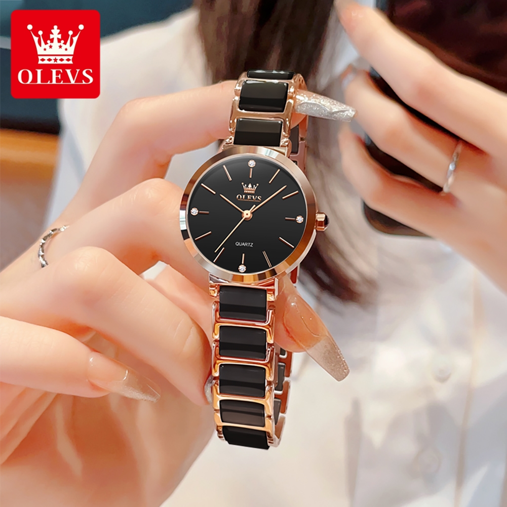 OLEVS Orologio da donna 5877 O - Watches & Jewelry Repair Center Photos recensione e prezzo