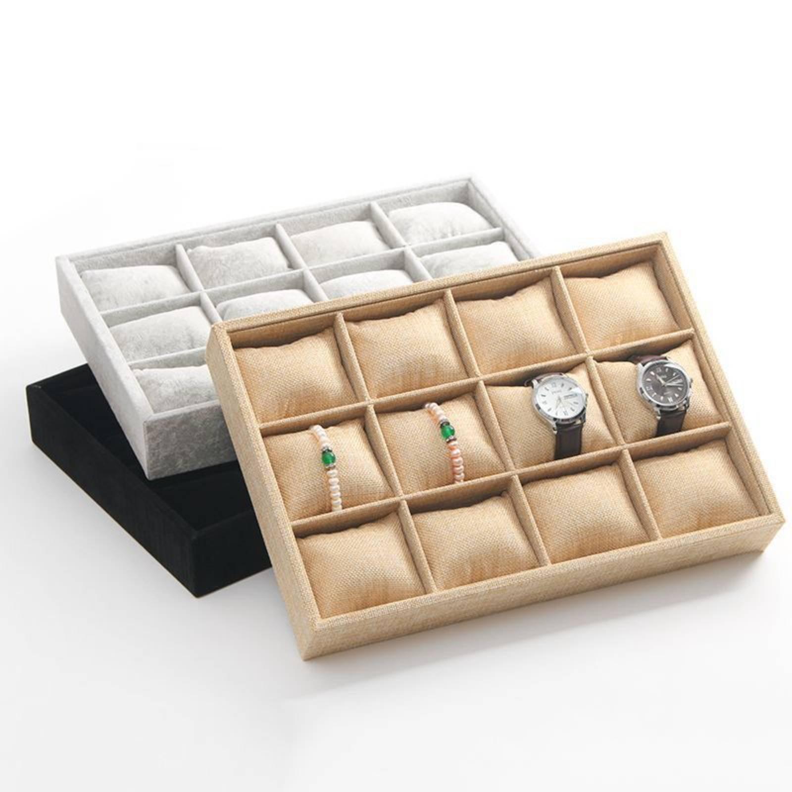 Portagioie in Tessuto con Cope - Watches Jewelry Holder recensione e prezzo