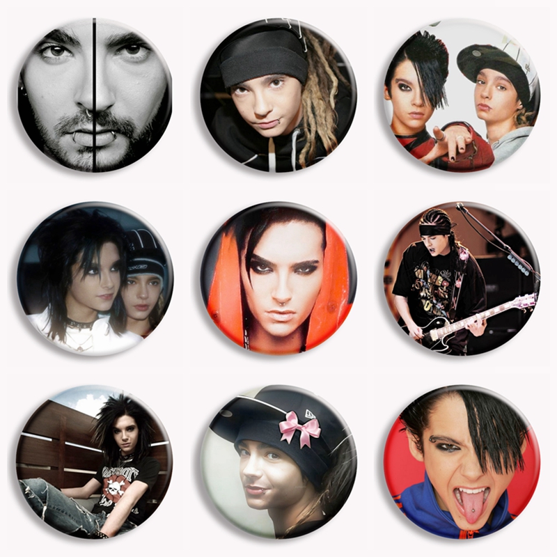 Rock Band toyio Hotel Kaulitz  - Vintage Brooch Pin recensione e prezzo
