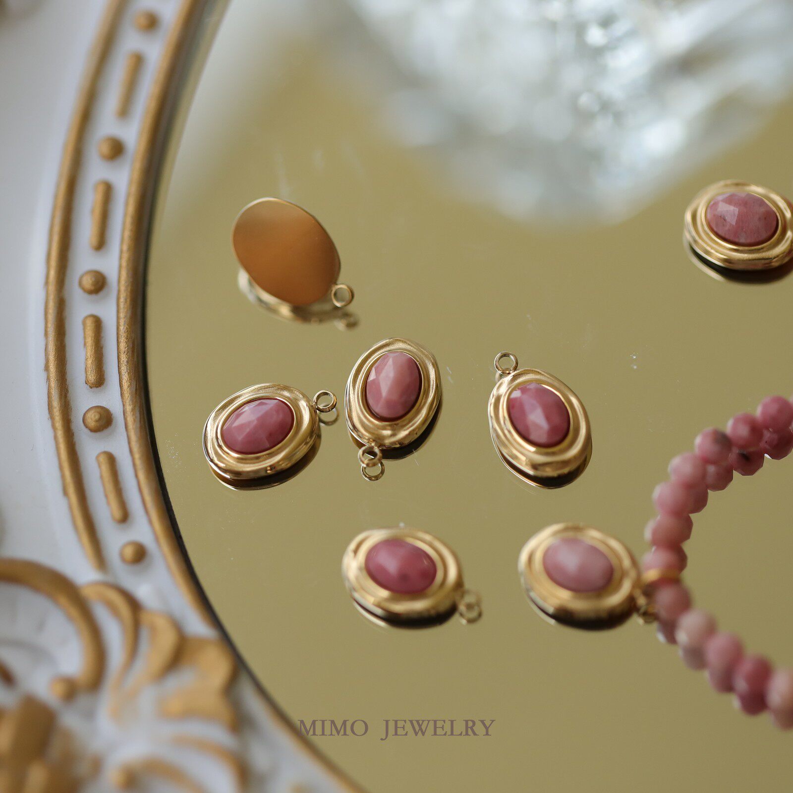 1 pz Ciondolo in Acciaio al Ti - Rose Gold Bracelet recensione e prezzo
