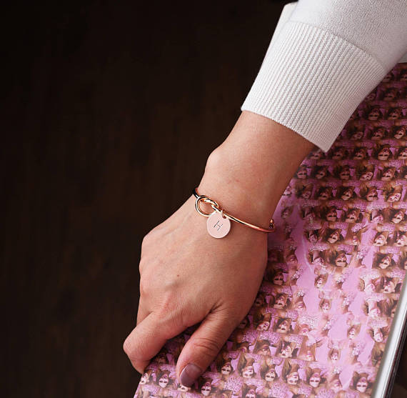 Duoying Inciso Lettere Del Bra - Rose Gold Bracelet recensione e prezzo